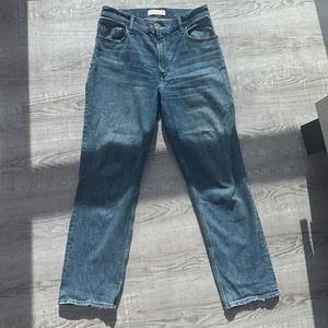 Abercrombie 90s straight ultra high rise jeans